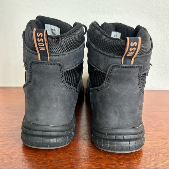 HOSS NWT Tikaboo UL Safety Work Boot 11.5 Black Waterproof Composite Toe ASTM - Picture 5 of 11